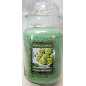 Yankee Candle CRUNCHY PISTACHIO VANILLA Large Jar 22Oz Green Cookie Swap Wax   202403468066